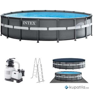 INTEX bazen sa metalnom konstrukcijom ULTRA XTR FRAME 549x132cm 26330