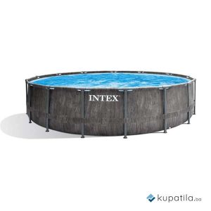 INTEX Bazen sa filter pumpom 4.57mx1.22m Greywood Prism Frame INTEX 26742NP