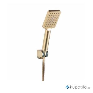 Tuš ručka crijevo i nosač Ars Brushed Gold Valvex