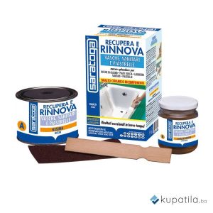 Emajl boja za kade 2k-375ml bijela SARATOGA Bestseller