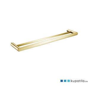 Držač ručnika dupli brušeno zlato Troms G Eckle