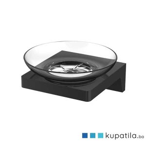 Držač sapuna crni mat Eckle