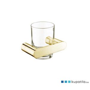 Držač sa čašom brušeno zlato Troms G Eckle