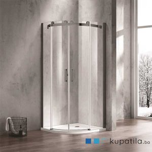 Tuš kabina polukružna 900x900x2000NKH6121 Eckle