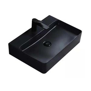 Umivaonik mat crni Nuuk Eckle