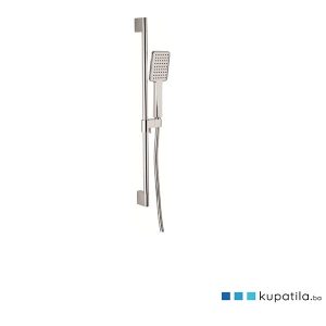 Nosač tuša sa tušom i crijevom chrom Eckle