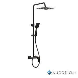 Usponski tuš ARS crni Valvex