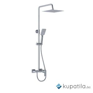 Usponski tuš ARS chrom Valvex