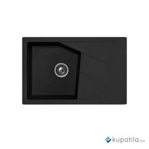 Sudoper crni Xgranit Linea Plus Metalac