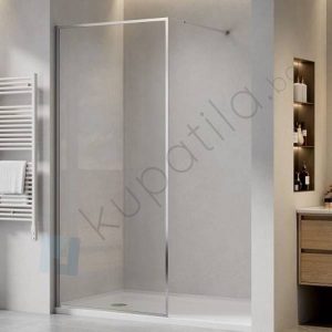 Tuš kabina 800x2200mm Walk in hrom Eckle