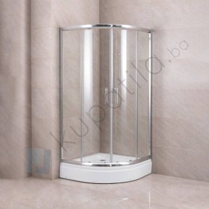 Tuš kabina kadom polukružna 80x200cm ROCCO ECO
