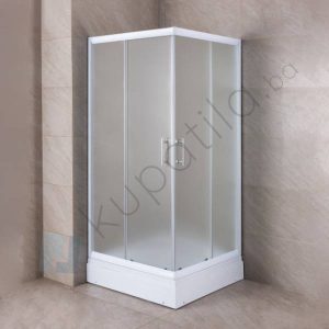 Tuš kabina sa kadom kvadratna 80x80 Mat Rocco