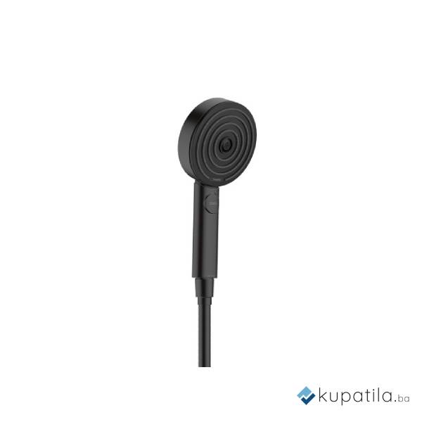 Ručica za tuš bateriju crna mat Pulsify S 105 3jet HANSGROHE
