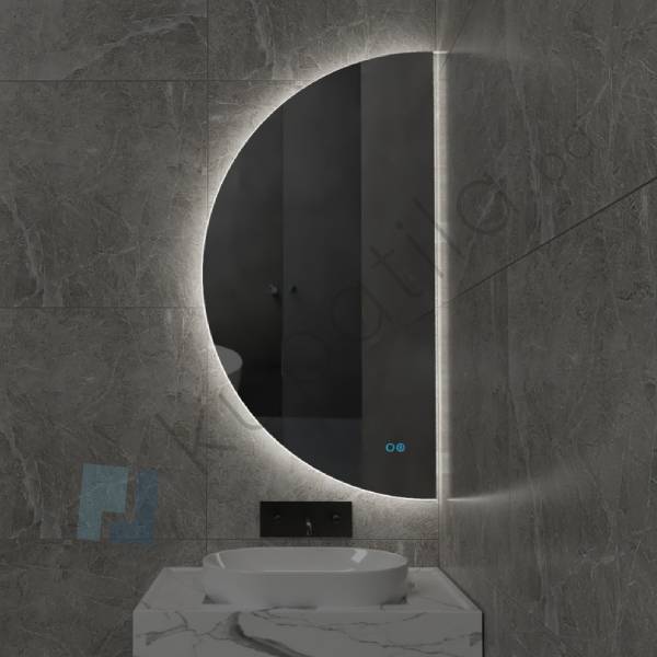 Ogledalo LED 700x1200 Ankaa Semi Silver AS05.01
