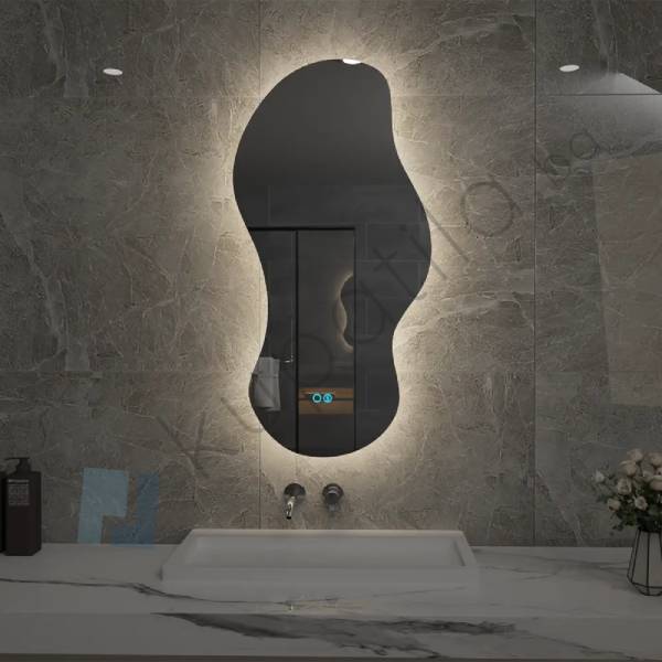 Ogledalo LED 500x1000 Octans Silver 05.01 - Image 3